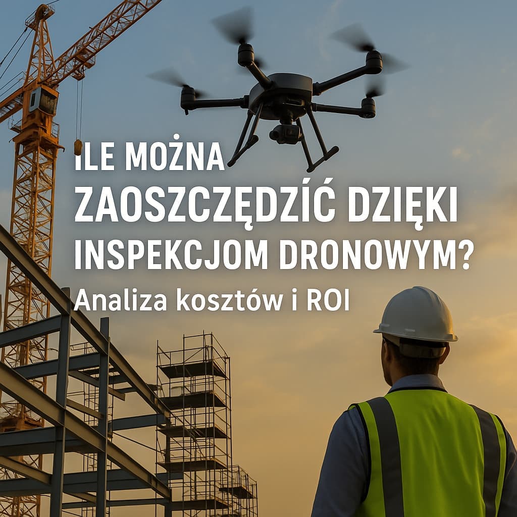 Oszczędności inspekcji dronowych — ile można zaoszczędzić i kiedy to się opłaca?